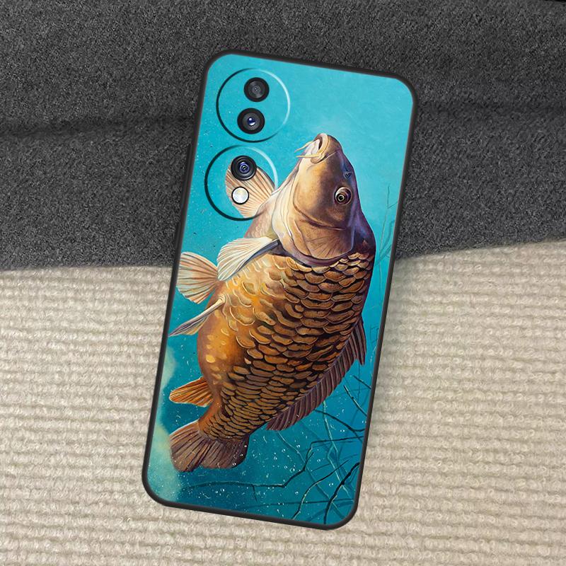 Carp Fishing Case For Honor Magic 7 Pro 5 6 Lite Honor 200 Pro X9b X9a X8b X8a X8 X9 X9c 50 70 90 Cover