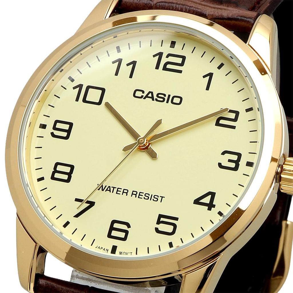 CASIO Аналоговые кварцевые часы презентация простой Золотой x Кремово-желтый [Casio] Мужские MTP-V001GL-9B (Без коробки, упаковки) (Зарубежная модель)