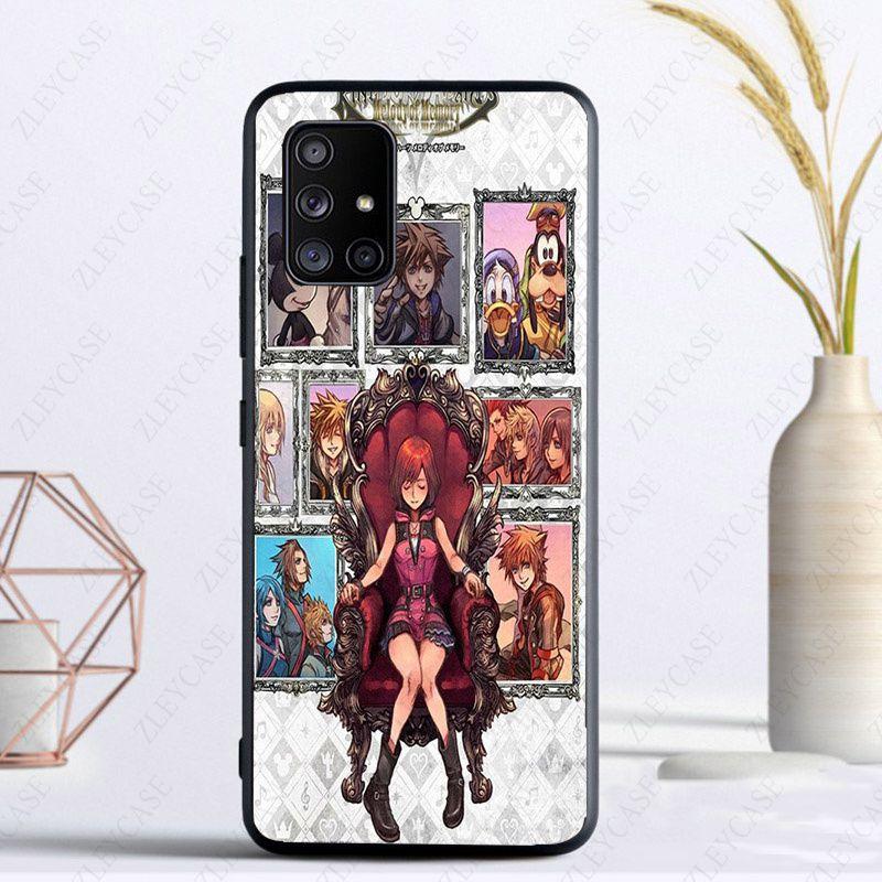 Мягкий чехол Coque Kingdom Hearts для телефона Samsung Galaxy A12 A13 A32 A52S A21S A53 A50 A51 A20E A11 A40 A30s A71 A20S A70
