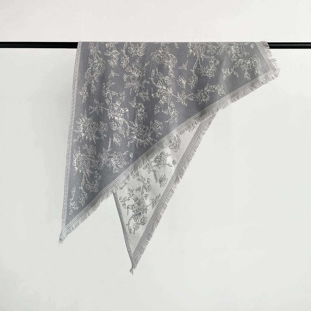 Autumn And Winter Imitation Cashmere Scarf Women'S Sweet Fashion Atmosphere Thickened Warm Scarf Shawl
