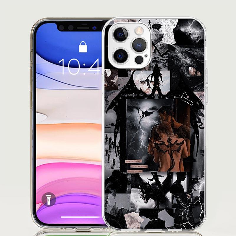 Чехол для телефона F-Fourth W-Wing Dragon Для iPhone 17 Air 16 15 Plus 11 14 Pro Max 13 Mini 12 7 8 + SE Узор Арт Индивидуальная Крышка 17