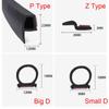 Z shaped Trim Anti-Dust Car Door Seal Strip Auto Rubber Seal Car Weatherstrip Sealants