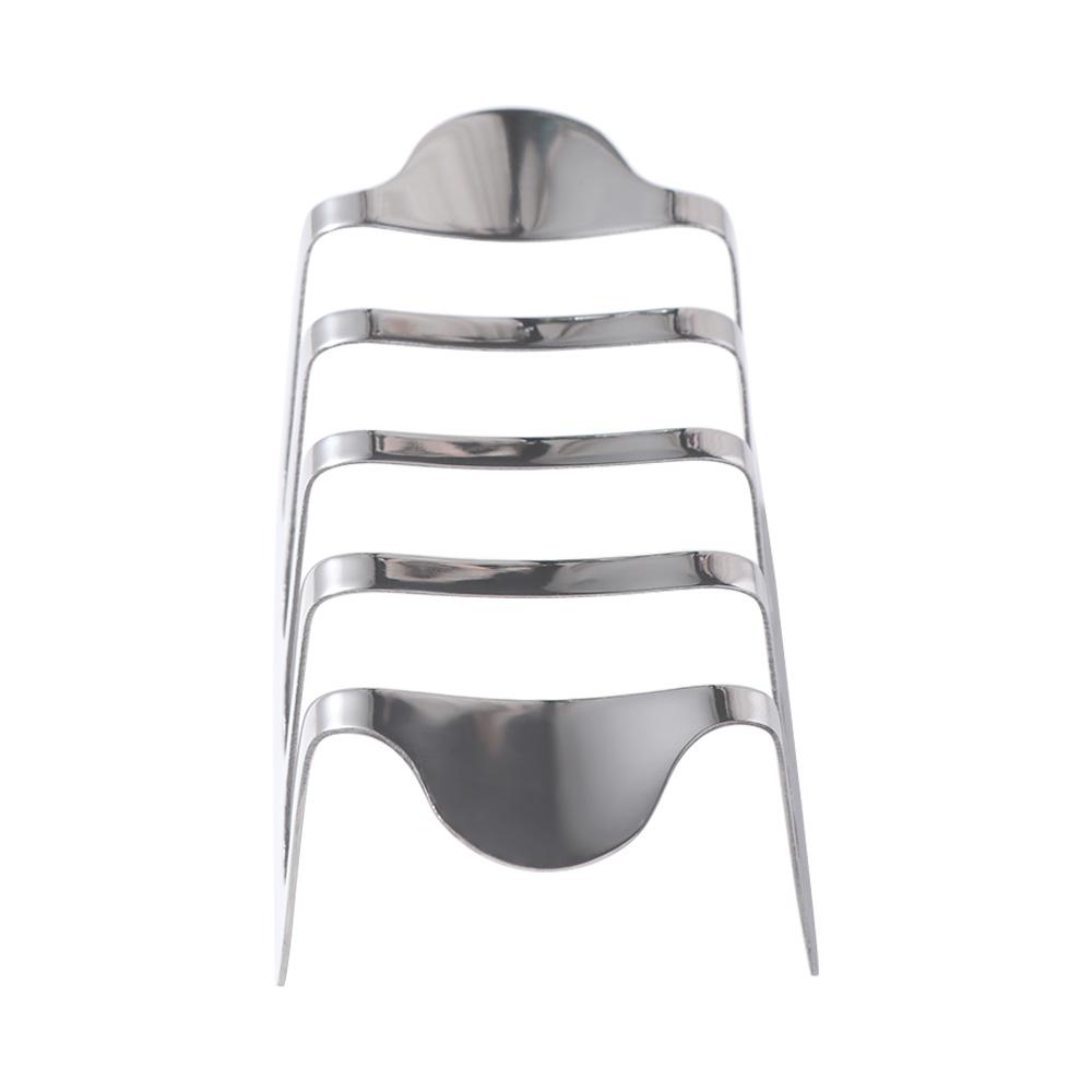 Rust-proof Toast Holder Extended Handle Bread Stand Stainless Steel Toast Rack Breakfast