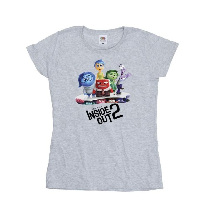 Inside Out 2 Womens/Ladies Poster T-Shirt