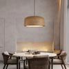 Nordic Minimalist  Wind Led Pendant Lights Lustre Restaurant Bar Home Decor Dining Room Bedroom Hanging Light Fixture