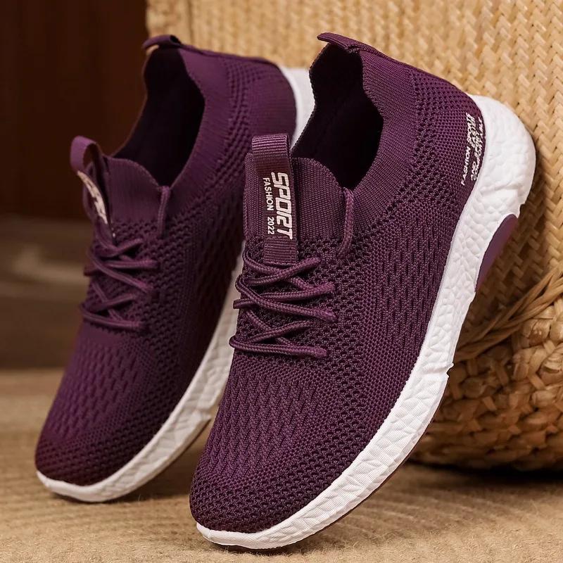 Shoes Women 2025 Spring Anti-Slip Sneakers Women Casual Lightweight Flat Outdoor Sports Canvas Shoes Flat Cloth Walking Shoes