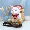 Soft Cute Electronic Pet Interactive Meow Cat Toy Funny Voice Control Robot Cat Couple