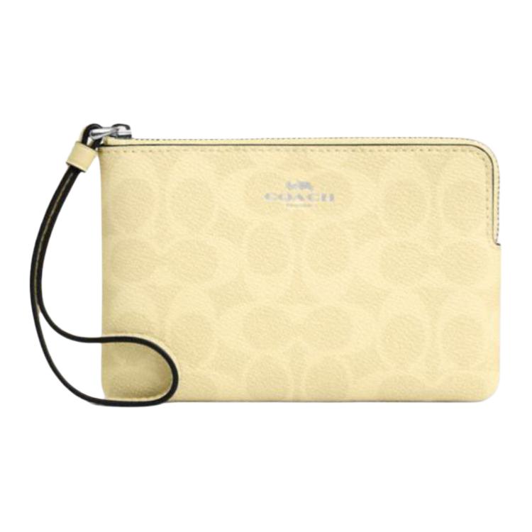 Coach 16 Классический бренд Логотип Искусственная кожа Клатч Маленький женский клатч Hay CAQ75-SVMN0
