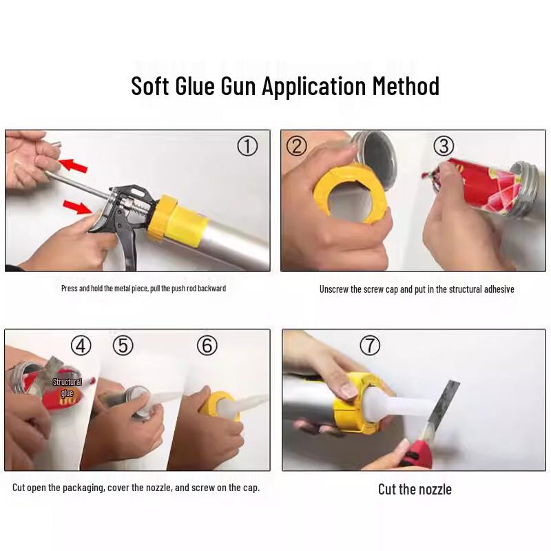 Gongyue Heavy-Duty Structural Caulk Gun