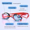 High-Definition Waterproof Anti-Fog Color-Plated Racing Swimming Goggles
