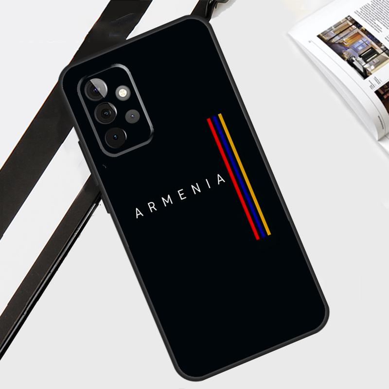 Armenian Flag Case For Samsung Galaxy A54 A34 A14 A56 A36 A26 A16 A06 A12 A22 A32 A52 A13 A53 A15 A35 A55