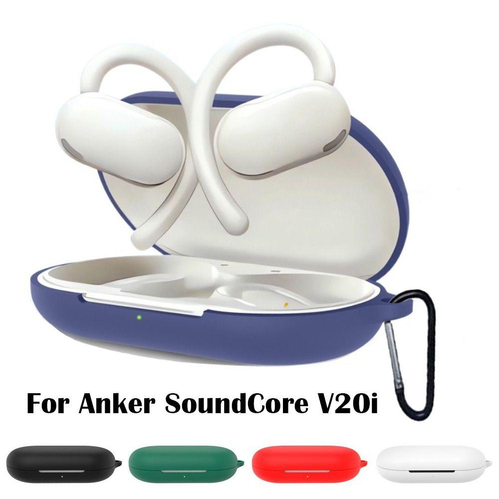 Dustproof Earbuds Accessories Silicone Charging Box Sleeve Earphone Case for Anker Soundcore V20i