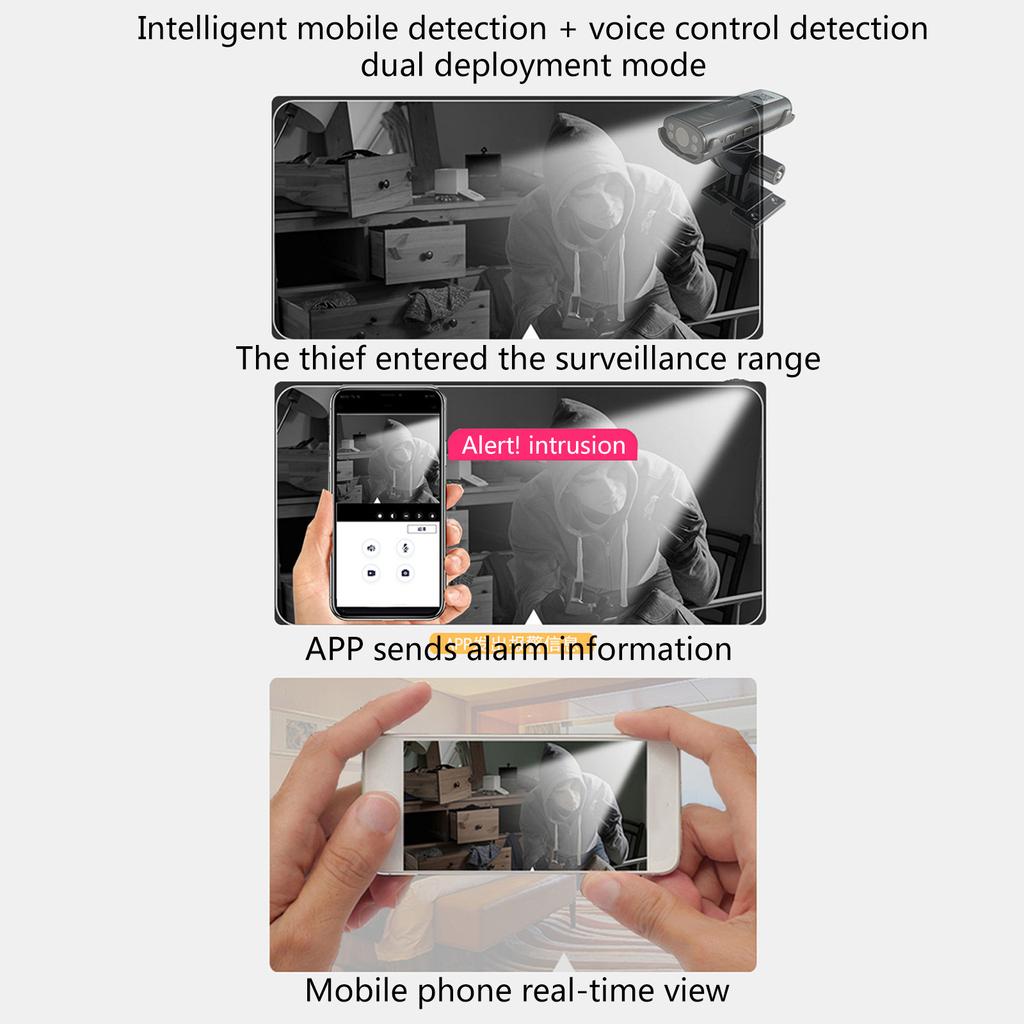 Беспроводная WiFi камера заднего вида со встроенным аккумулятором, водонепроницаемая IP54, ночное видение, с кронштейном, камера-помощник при движении задним ходом