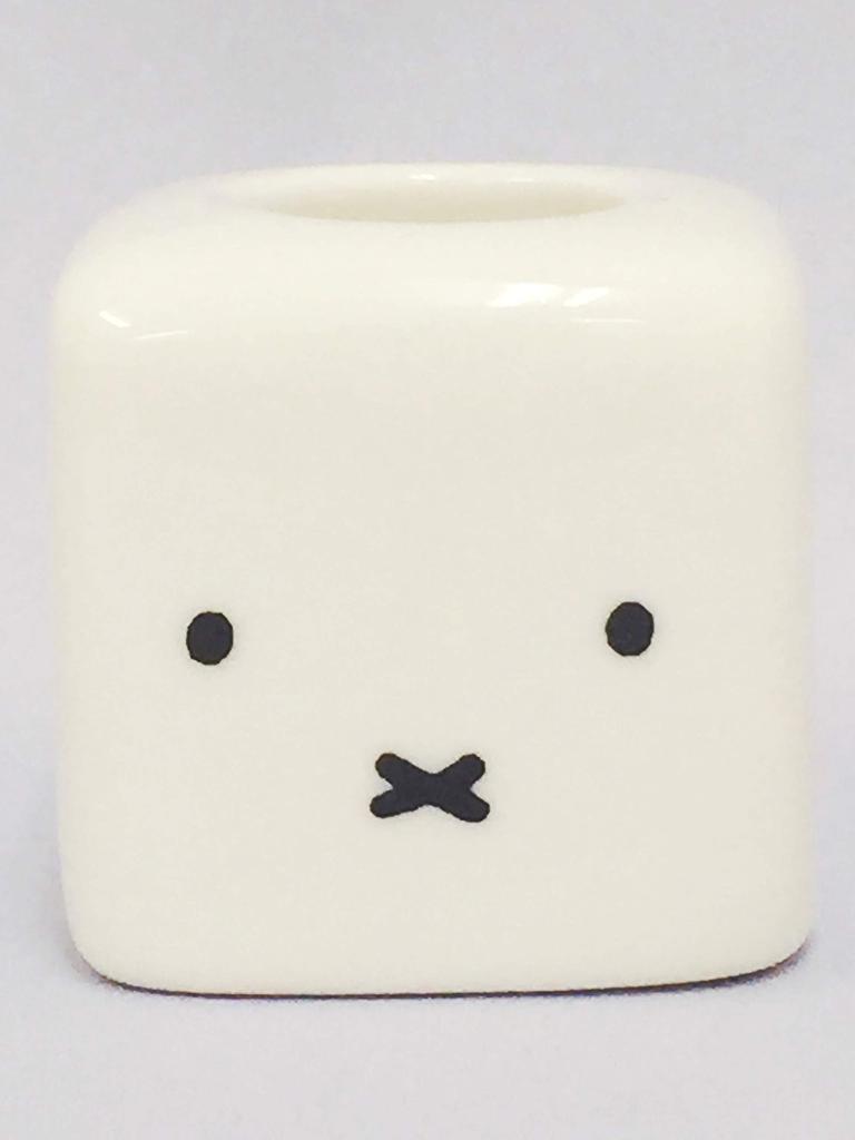 Marimocraft Подставка для зубной щетки Miffy Face Квадратная Белая