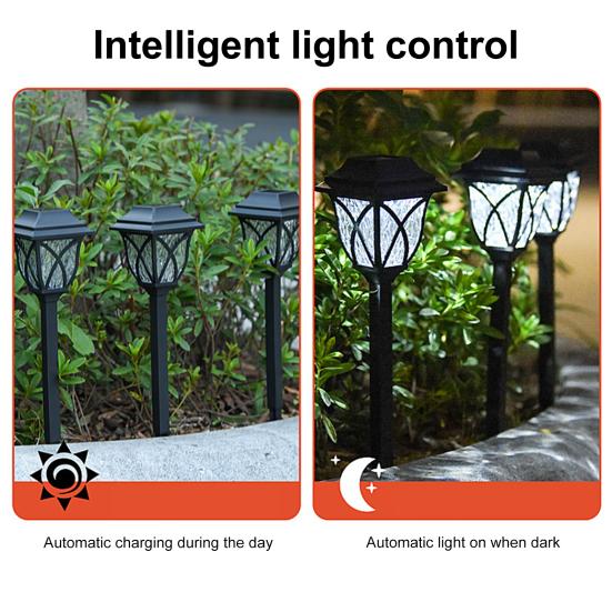 Практичные солнечные лампы для дорожек. Простая установка. Устойчивость к атмосферным воздействиям.
