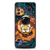 Cartoon Cute Cosmonaut Phone Case for Samsung Galaxy A55 A35 A17 A07 A15 A13 A25 A51 A71 A72 A73 A32 A52 A52S A41 Soft TPU Shell