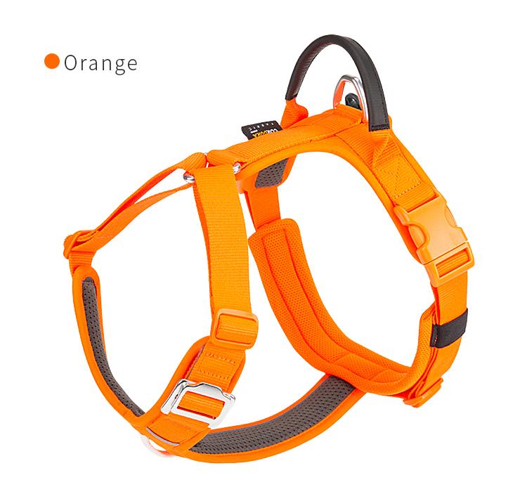 Регулируемая Взрывозащищенная на Шлейке для Собаки Питомца Приключения на Открытом Воздухе Светоотражающий Собачий Намордник Защитный Нейлоновый Жилет Шлейка для Выгула Собаки