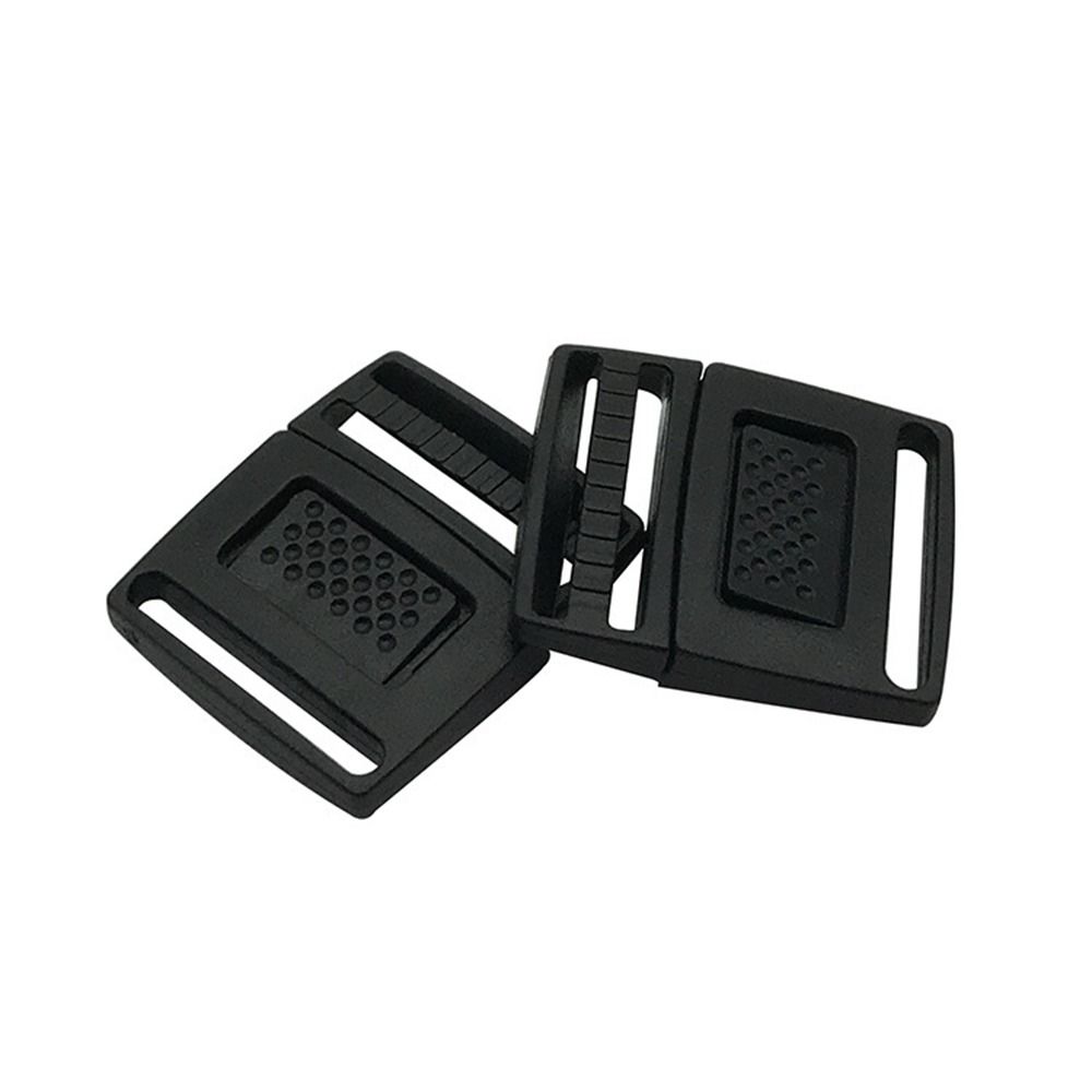 10pcs Black&White Curved Buckle Lock Plastic Safety Buckles New Travel Bag Buckles  Outdoor Tool