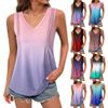 Women's Girl Tank Top Solid Color Casual Top Tank Tops For Women Loose Fit Sleeveless Tops Flowy