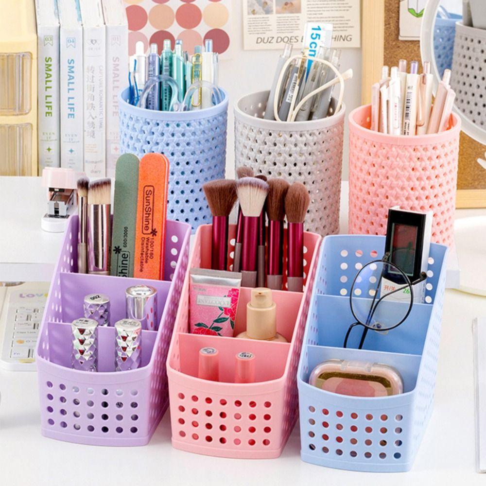 Multi Functional Pen Holder Large Capacity Desktop Organizer Pen Container Desktop Use