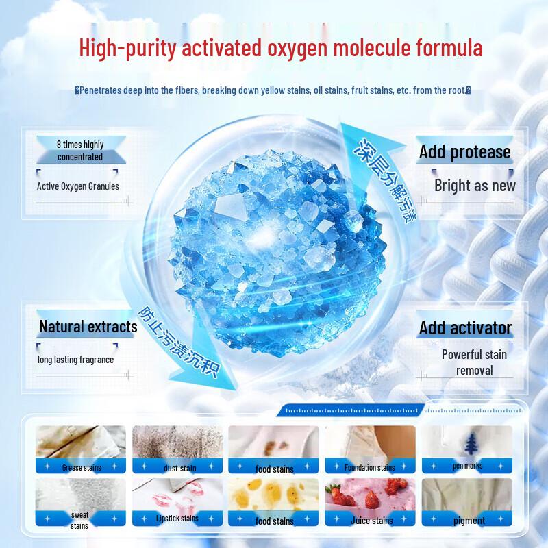 Active Oxygen Laundry Stain Remover & Brightener