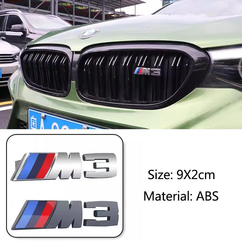 UZIS8 3D Metal Logo M Sticker Letters ABS Emblem For BMW M X1 X2 X3 X4 X5 X6 F48 G01 E84 E83 F39 F10 F30 G11 G07 G86 G80 G60 E60 E46