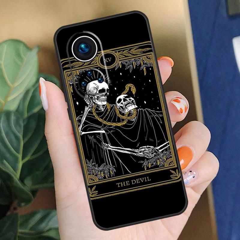 Tarot Cards Case For Honor X9c X9b X8b X9a X8a X8 X9 50 70 90 Lite Honor 200 Pro Magic 7 5 6 Lite Cover
