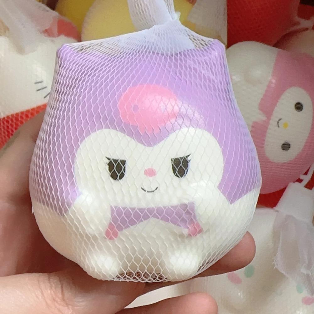 Новая сетчатая сумка Серия Sanrio Сквиши Игрушка для снятия стресса Медленно восстанавливающая форма Аниме-кукла Мультяшная фигурка
