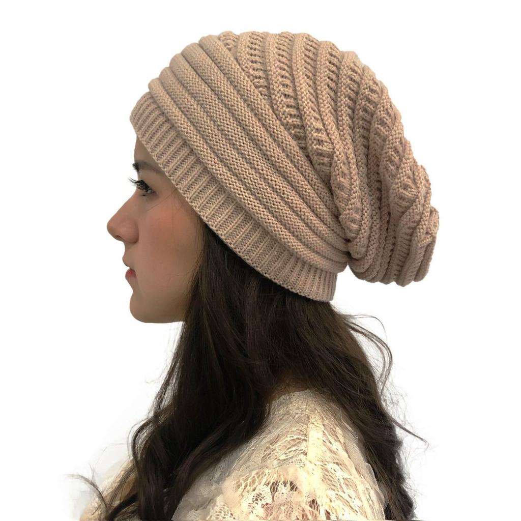 Hot-Selling European American Autumn Winter Beanies Versatile Pullover Hats for Outdoor
