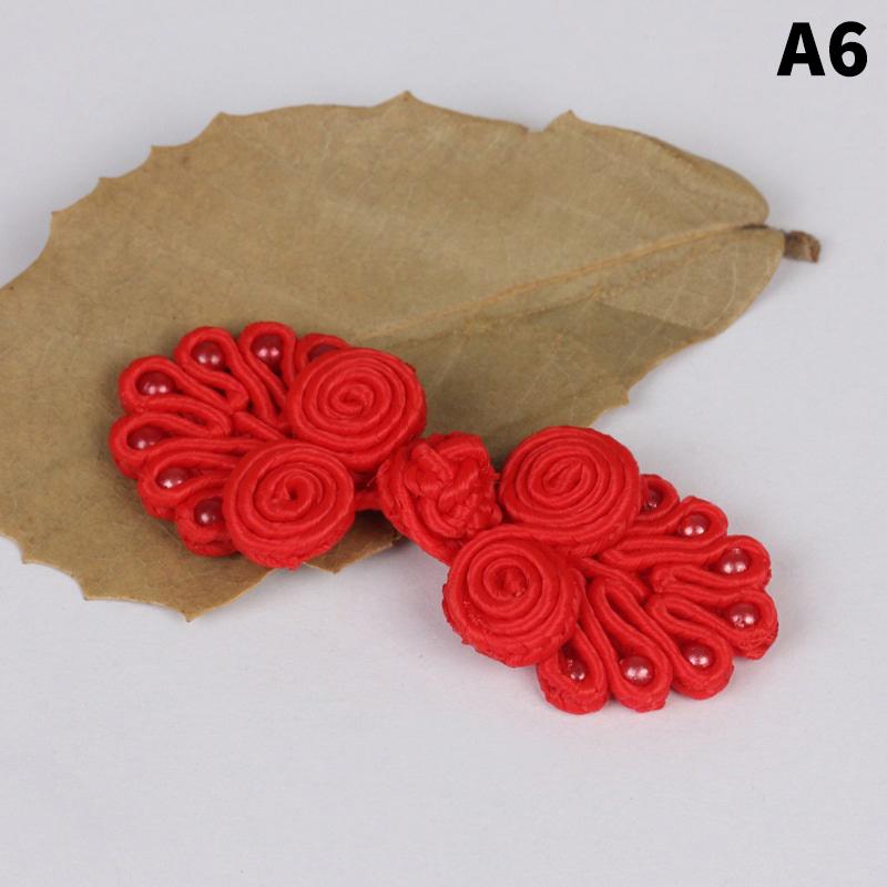 10 шт. нейлоновых пуговиц, китайские пуговицы с узлом, китайские пуговицы ручной работы для костюма «чонсам» в стиле Тан, застежки-узлы