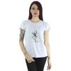 Disney Womens/Ladies The Nightmare Before Christmas Tree Green Cotton T-Shirt