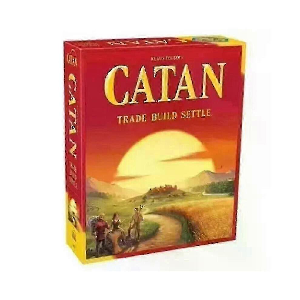 Английская версия настольной игры Катан пазл игрушка для досуга игральная карта издание к 25-летию игра в игры 2-8 человек карточные игры для вечеринок Подарки
