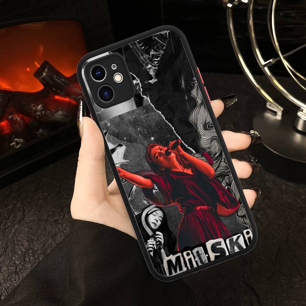 Популярная певица M-Mitski Для IPhone Air 16 15 14 Plus 13 12 11 Pro Max Матовый Чехол Гелевый Ударопрочный Чехол для Телефона
