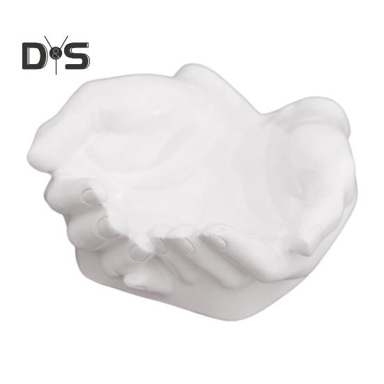 Чаша для хранения рук в форме ладони, украшение из прочной смолы для домашнего офиса, многофункциональная коробка для хранения часов, ювелирных изделий, ключей, безделушек, держатель, органайзер