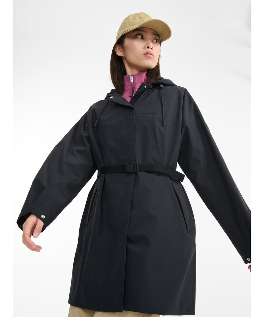 Aigle Women'S Belted Waterproof Mtd® Raincoat Ais25Wout017Noi