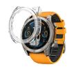 Garmin Fenix 8 51mm Compatible Case - Hard Protective Case Transparent Tempered Glass Screen Phonillico®