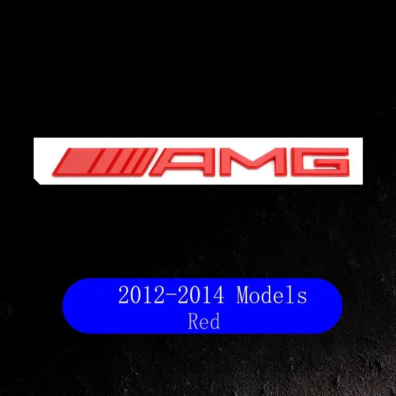 DHP3  New 2025 Hot AMG Logo Car Tail Trunk Auto Emblem Sticker Accessories For Mercedes Benz Brabus Smart Maybach W204 GLC CLA W205 W2