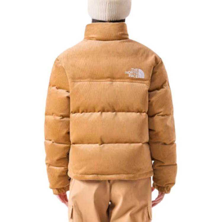 THE NORTH FACE Women's 92 Reversible Nuptse Jacket Almond Butter/Coal Brown NF0A831J-KOK