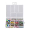 400pcs Sewing Pins Set Multicolor Plum and Glass Ball Head Pins Set for Fabric DIY Jewelry