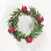 Red Berry Pine Needle Christmas Napkin Ring for Home & Hotel Decor