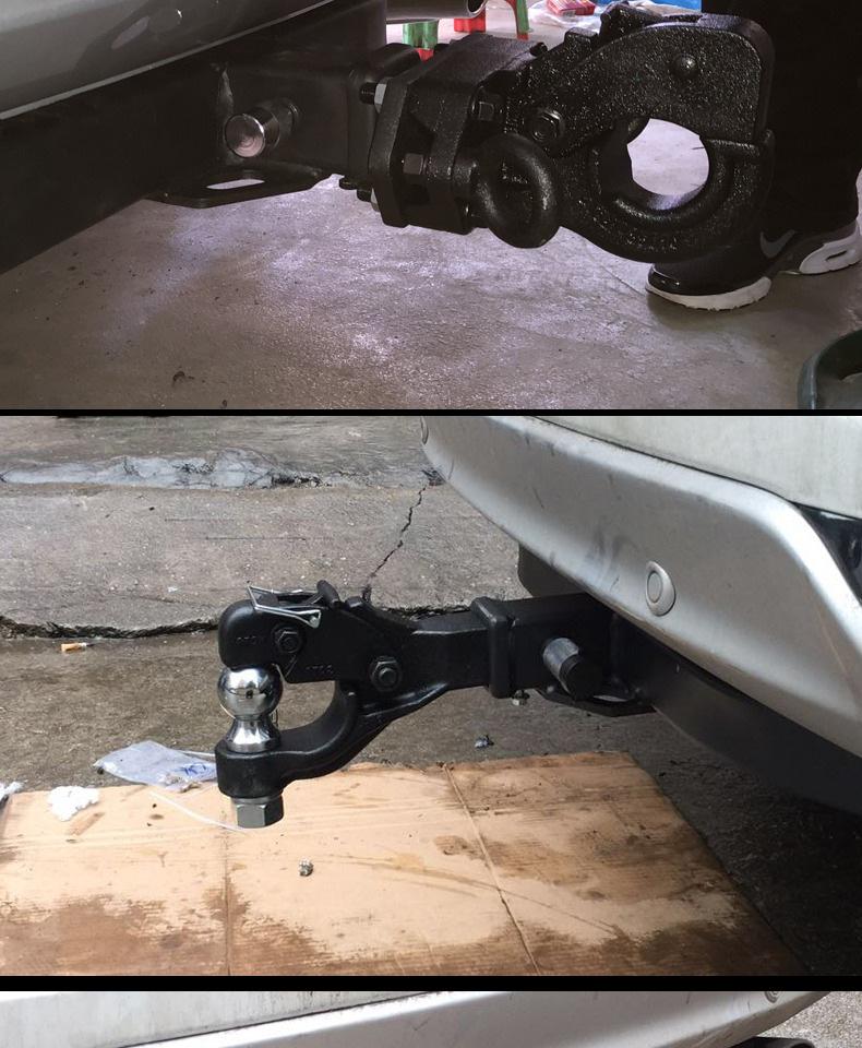 Заднее фаркопное устройство и съемный крюк Honda CRV для модифицированных прицепов