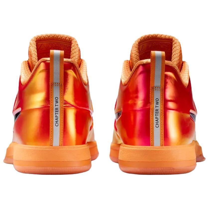 Nike Книга 2 Баскетбольные кроссовки с улучшенным захватом Мужские Оранжевый Азиатская версия IO1459-800