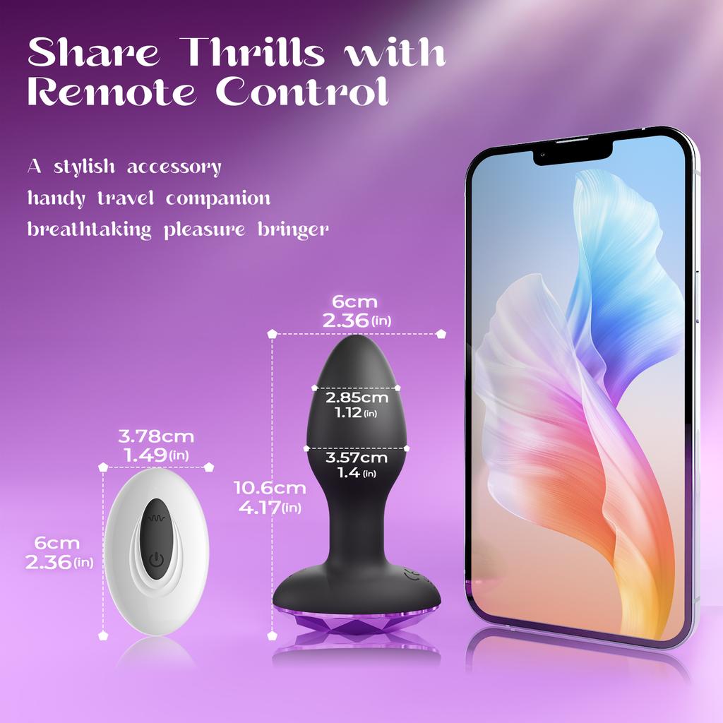 Анальная пробка с вращением на 360 градусов, вибратор, Анальная пробка с дистанционным управлением, мужской массажер простаты, анальная пробка, секс-игрушка для взрослых для женщин и мужчин, геев
