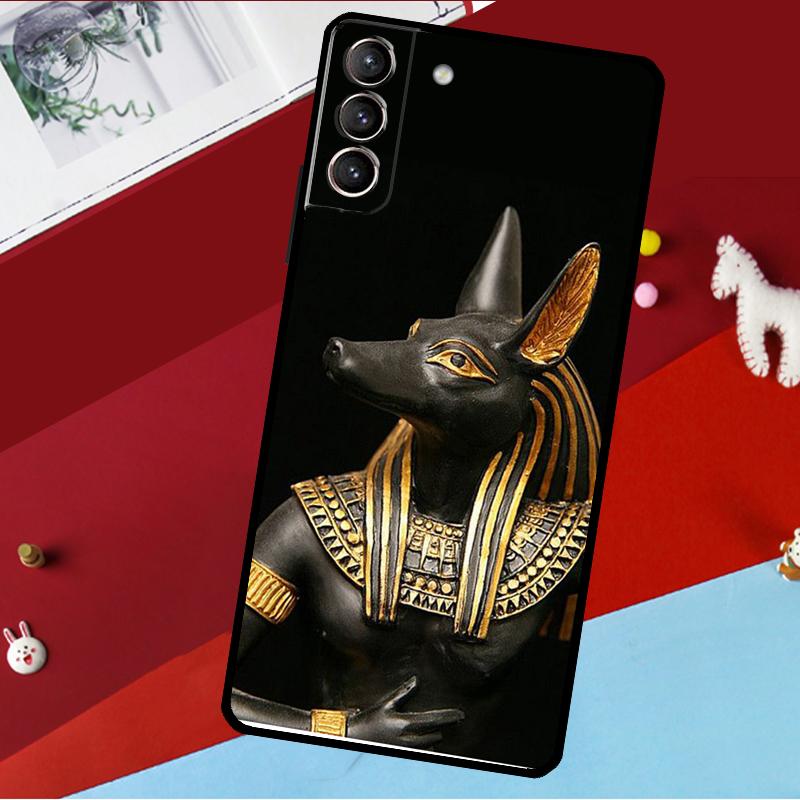 Анубис Анх Фараон Чехол Для Samsung Galaxy S26 Ultra S24 S22 S23 S25 Plus S20 S21 FE S9 S10 S25 FE Чехол для телефона
