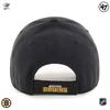 Casquette Relaxed Fit - 47 Brand - MVP Boston Bruins - Noir - Ajustable - Couronne structurée