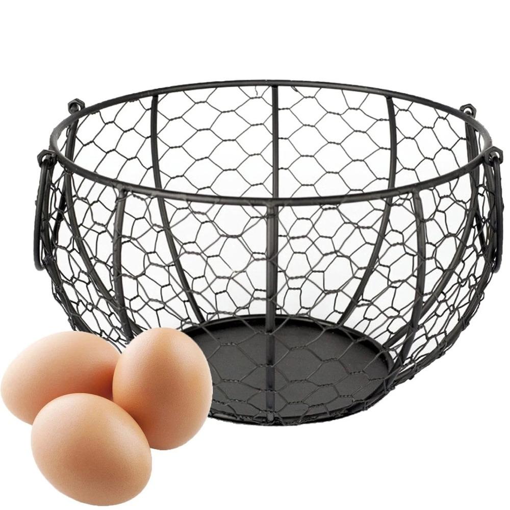 Egg basket, used for collecting fresh eggs, perfect for keeping on the kitchen counter