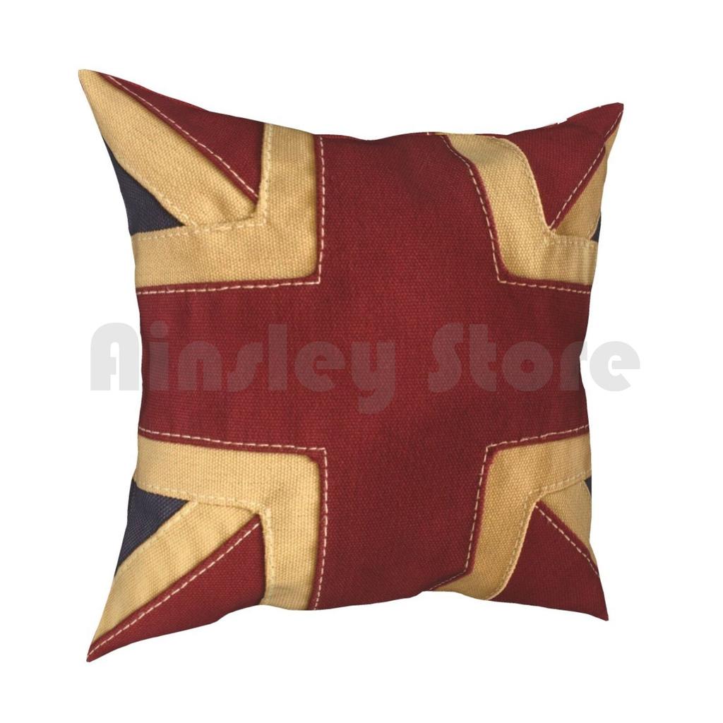 Наволочка Union Jack С принтом Домашняя Мягкая Декоративная Подушка Union Jack Флаг Union Jack Англия Британия Британский Великобритания Великий