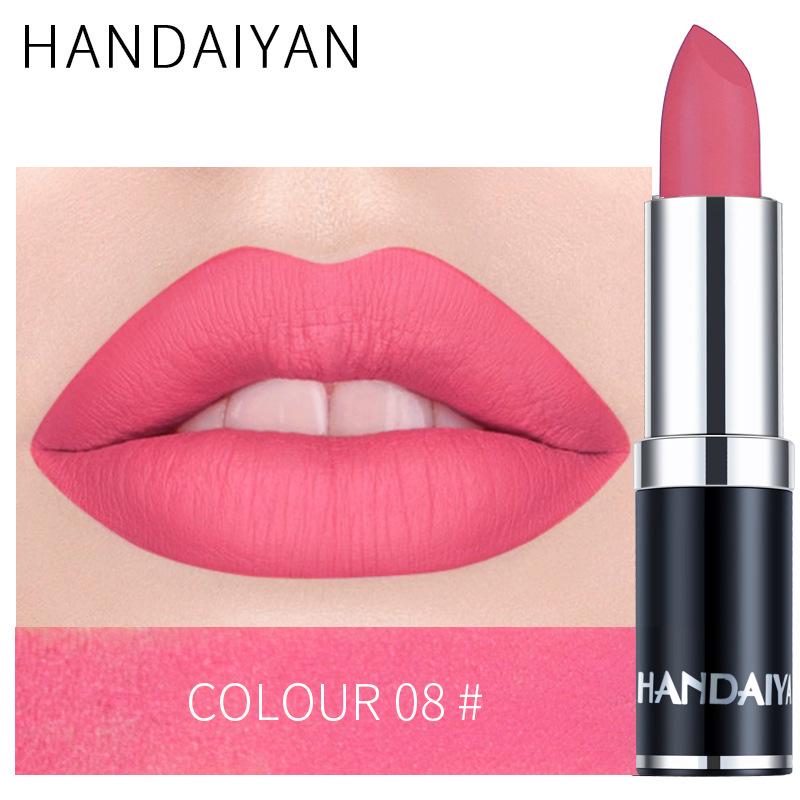 HANDAIYAN Dumpling Fog Surface -long Moisturizing Lipstick Velvet Nourishing Matte Lipstick Red