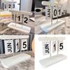 Desk Calendar Daily Mini Desk Calendar Planner Double Coil Binding Calendar Standing Flip Small Desktop Calendar Decor