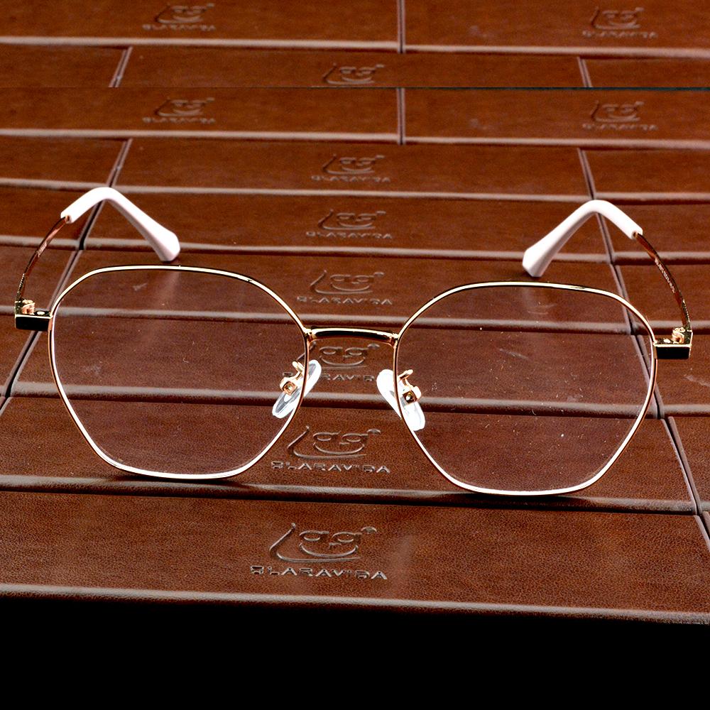 Clara Vida титановый сплав большая оправа для девочек розовое золото большие очки оправа оптические очки